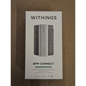 Withings BPM Connect - Smart Wi-Fi Blood Pressure Monitor in Gray - New Sealed